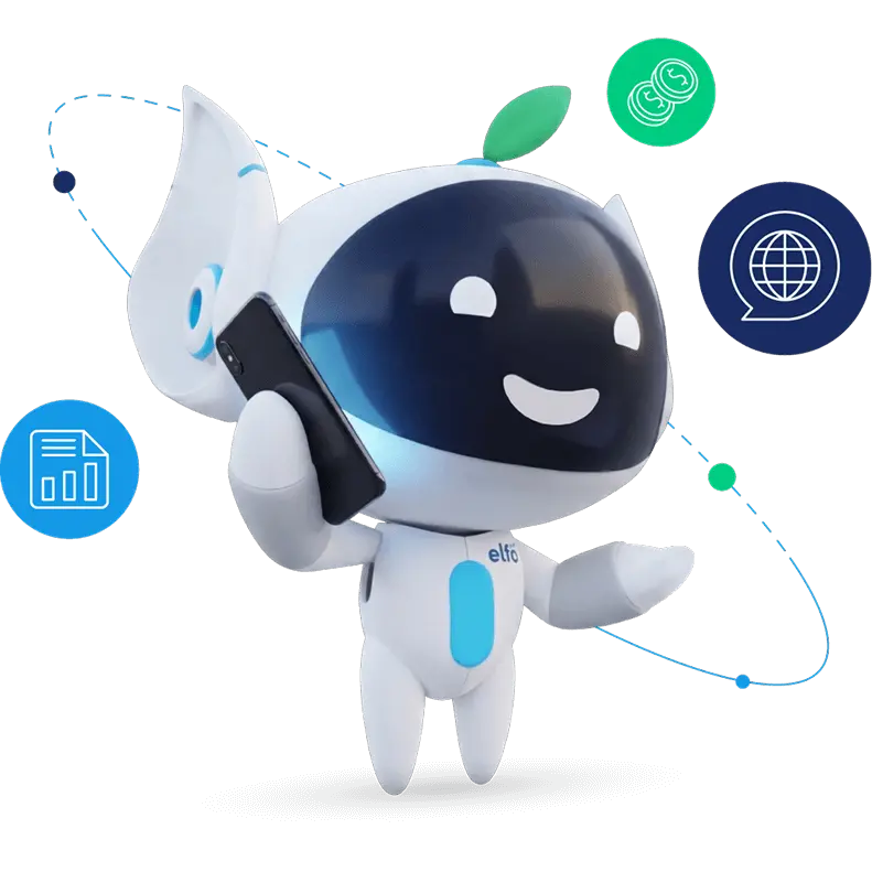 elfo voice services mascot